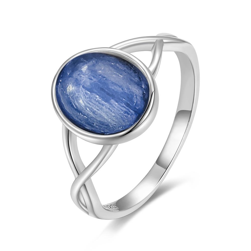 Кольца из стерлингового серебра 925 пробы с натуральными камнями Аметист Простое фиолетовое овальное кольцо 8*10 мм Изящные украшения Подарки для подруг Женщинам