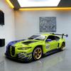 1:24 BMW M4 GT3 Alloy Sports Car Model Diecasts Metal Racing Car Vehicles Model Simulation Sound Light Collection Kids Toys Gift