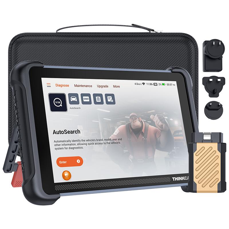 ASH1 THINKCAR THINKSCAN 689BT All System Car Diagnostic Tool ActiveTest ECU Coding OBD2 Scanner 34 Services CAN FD DoIP Scan Tool