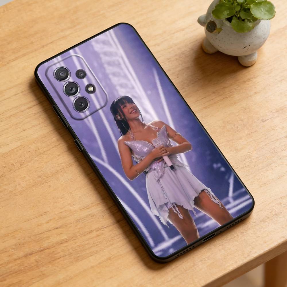 A-Ayliva She Knows   Phone Case For Samsung Galaxy A73,21,22,32,71,53,52,51,80,5G Soft Black Cover