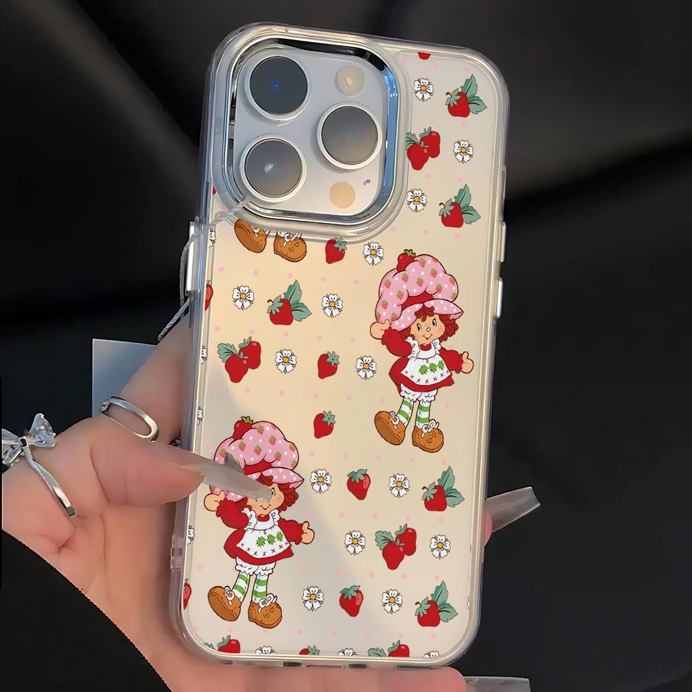 Новый S-Клубничный Милый S-Клубничный Торт Чехол Для Телефона Для Google Pixel 10 9 8 8A 9A XL Pro 4G 5G Прозрачный Мягкий Силикон ТПУ Задняя Крышка