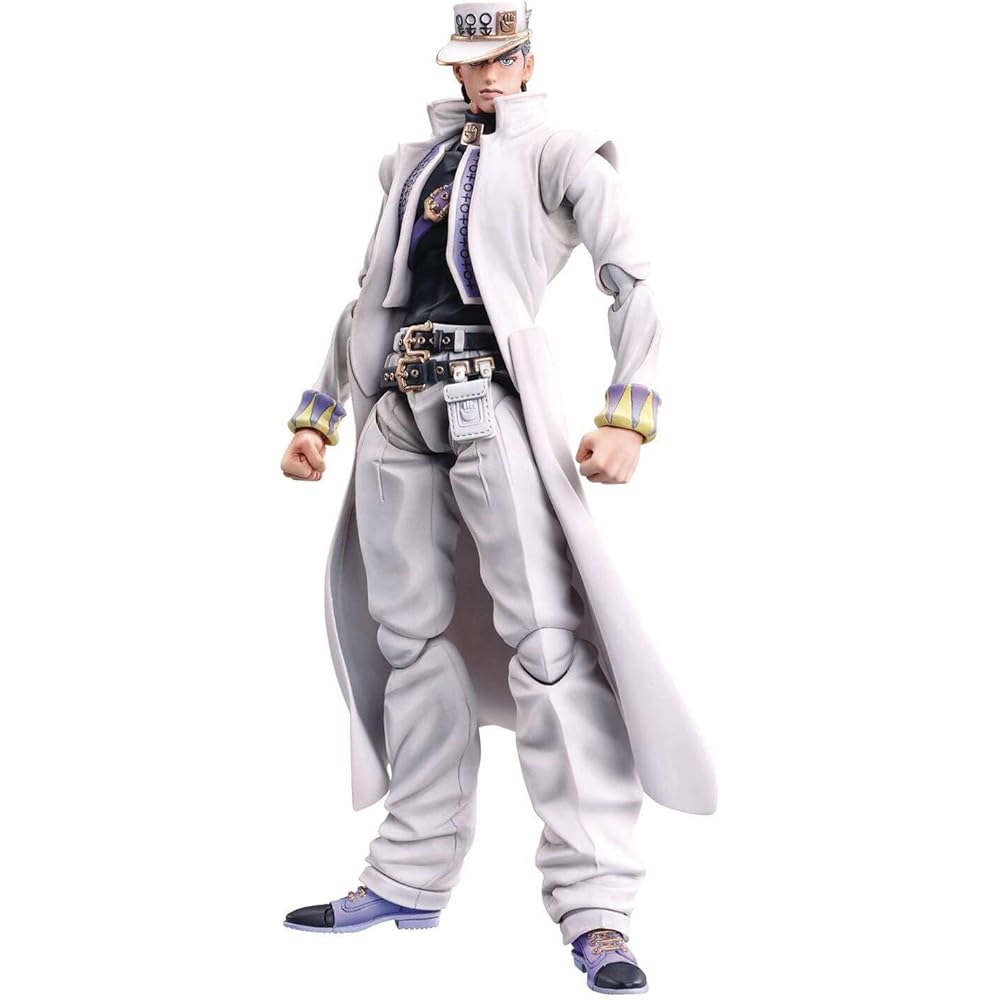 Фигурка Medicos Super Action Statue JoJo's Bizarre Adventure Джотаро Куджо, 150 мм, ПВХ, АБС, нейлон, раскрашенная.