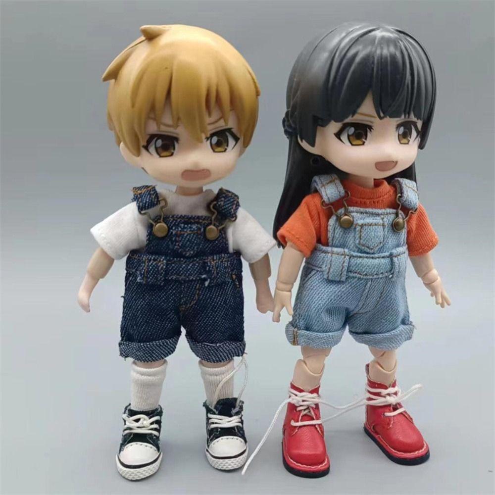 Fashion Dolls Wear Shorts Handmade Doll Rompers Clothes  for 1/12 BJD Dolls/for 1/11OB11 Dolls