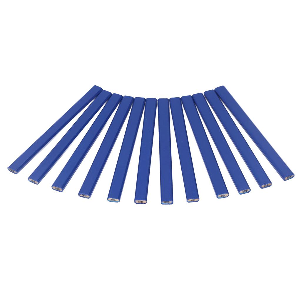 Набор 7-дюймовых плотницких карандашей с точилкой, плоский восьмиугольный карандаш для работы по дереву, карандаш для маркировки по дереву