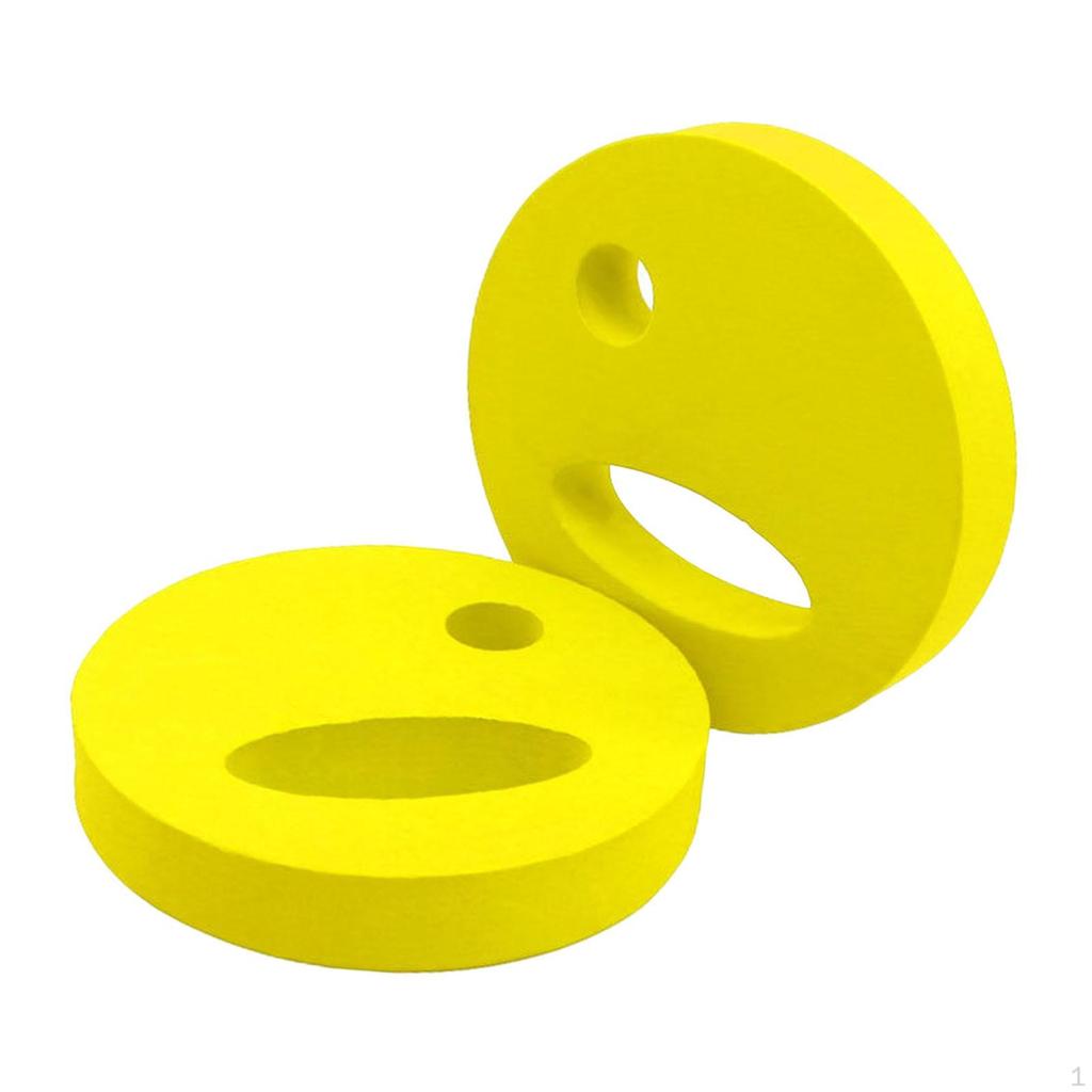 2 Aquatic Exercise Discs, Underwater Resistance, Swim Training, Easy-Grip Aerobic Equipment,