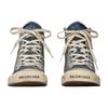(WMNS) Кроссовки Balenciaga Paris High Top 'Синий рваный деним и резина' Женские 688756W3RCL4090