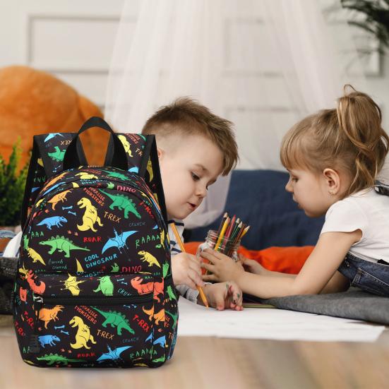 Мини-рюкзак для малышей, большая вместимость, застежка-молния, можно стирать в машине, не выцветает, детский рюкзак, многоцелевая школьная сумка