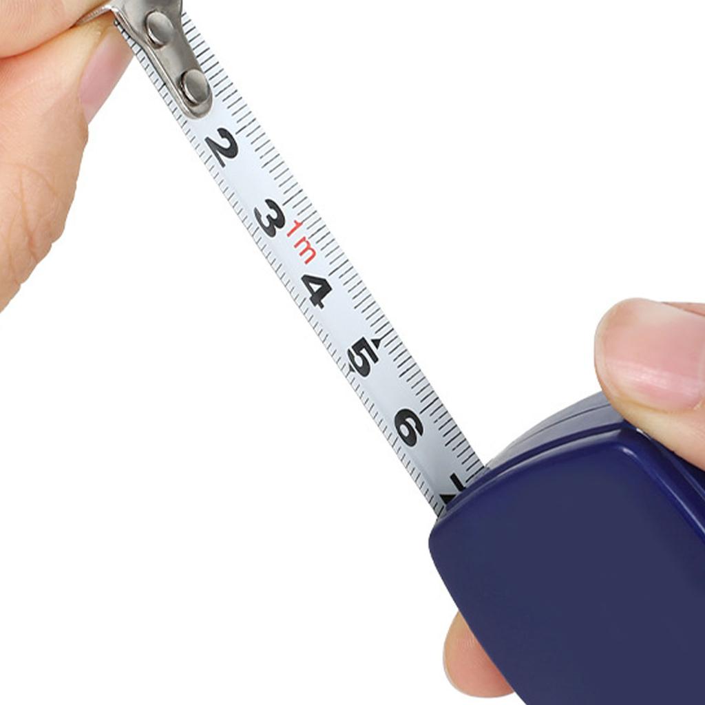 Стальная рулетка Портативная Рулетка-брелок Высокая точность 1 метр