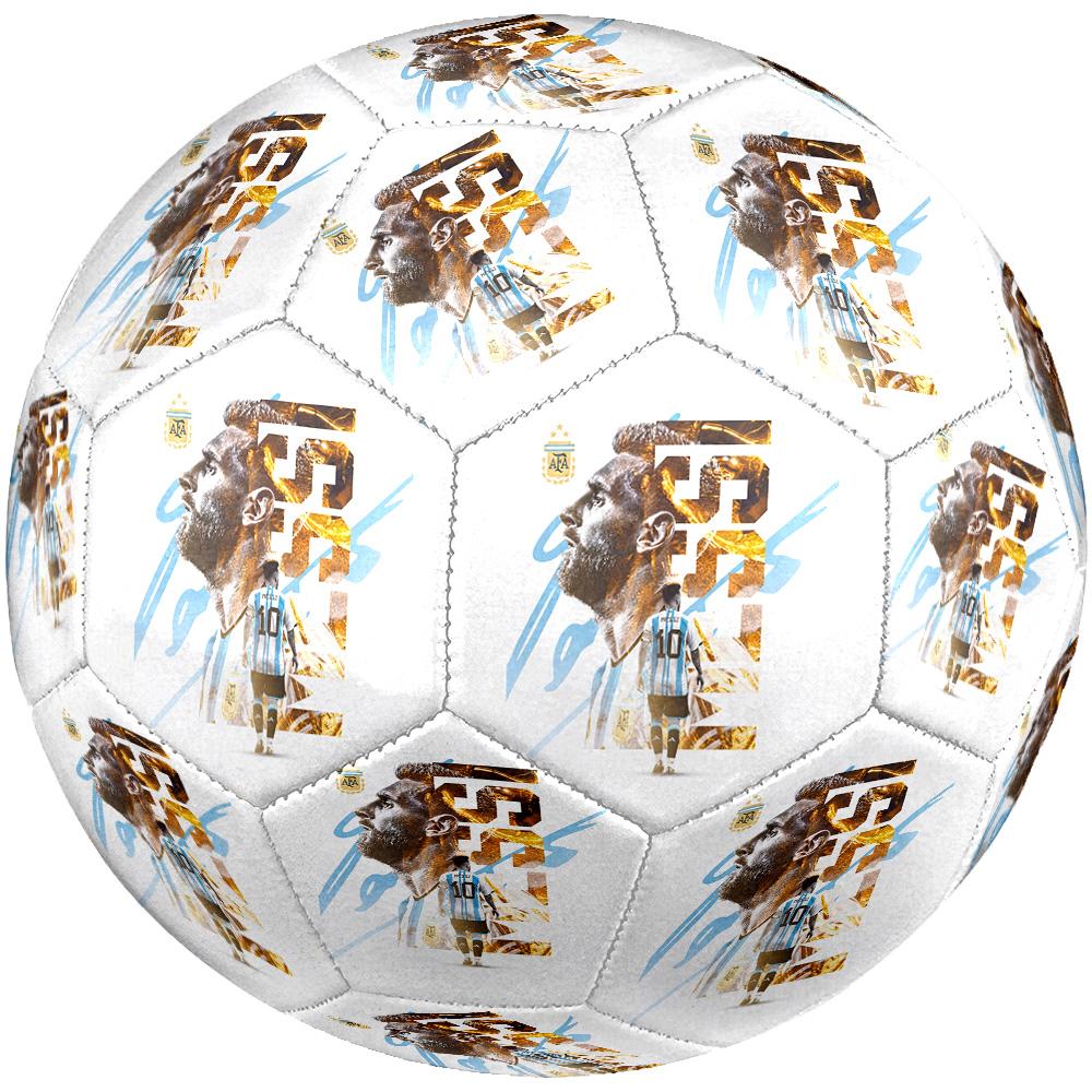 Lionel Messi Iconic Bernabeu Celebration Soccer Ball Size 5 Football Machine Sewn Indooroutdoor Training And Matches Perfect Gift For Sports Enthusias