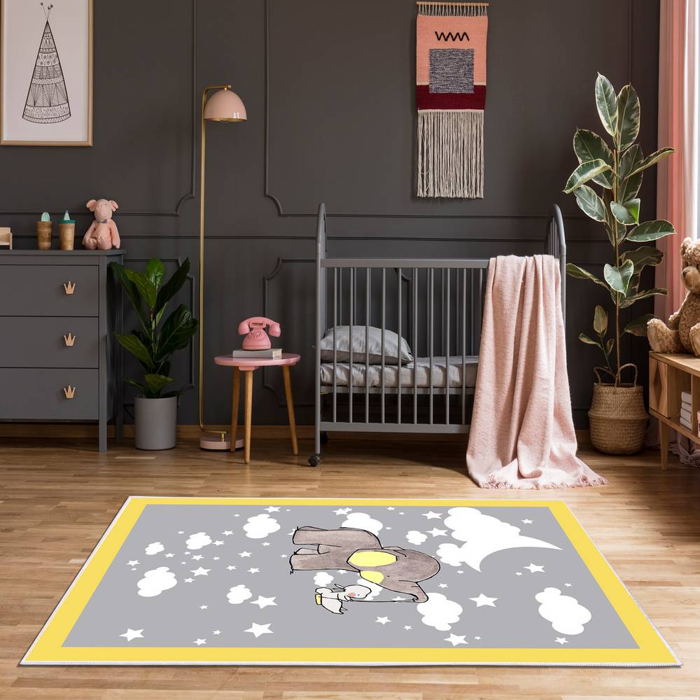 Mosimoso Home C018 Digital Print Dot Sole Children's Room Carpet Play Mat