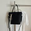 Retro Handbag Small Bag Women's Bag 2025 New Woven Bucket Bag Simple Shoulder Crossbody