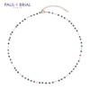 Paul Brial Pjbn0221 Bead Necklace Blue