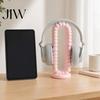 Unique Headphone Organizer 3D Printed Stand, Minimalist Gaming Headset Handmade Style Figurine Display Decorative Desk Accessory for Home Office