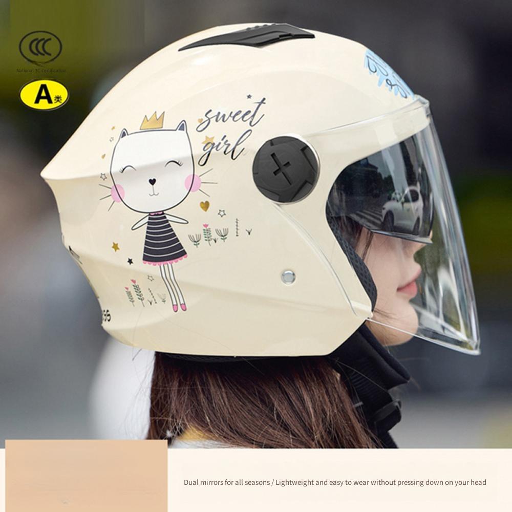 winter warm 3c certified four season electric scooter helmet unisex safety riding protective hat for men women daily commute