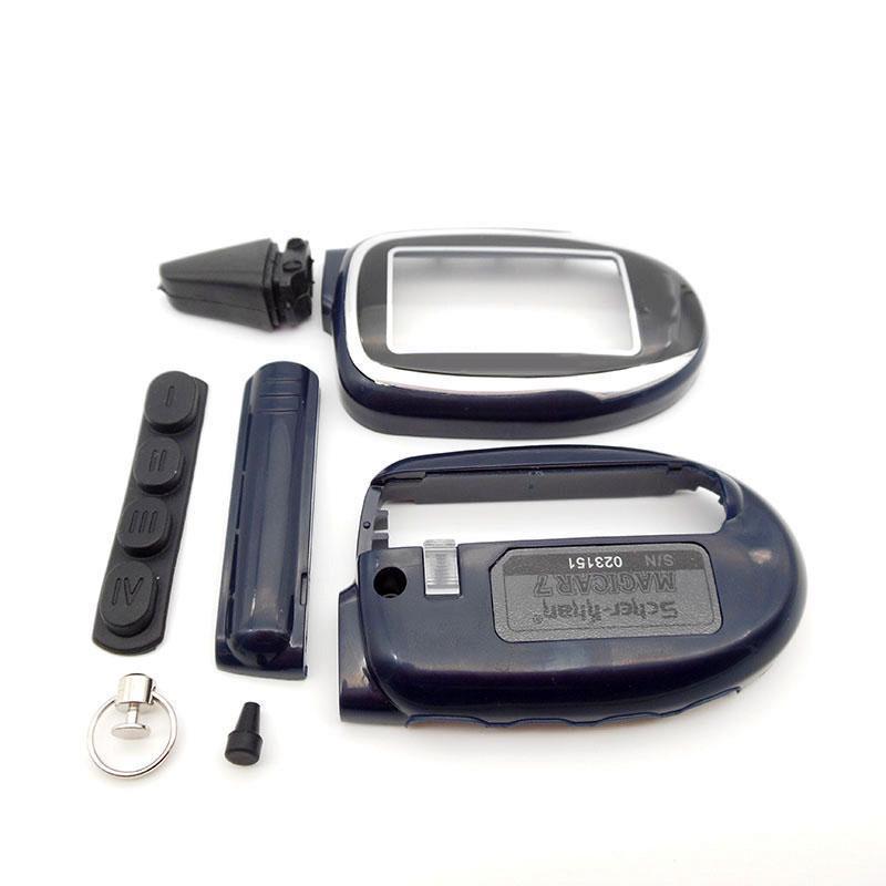 Россия M7 брелок чехол для Scher-kan Magicar 7 двусторонняя сигнализация с дистанционным управлением