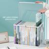 Waterproof Book Protector For Moving Reinforced Handles For Easy Portability Home/office Bookshelf Tidying