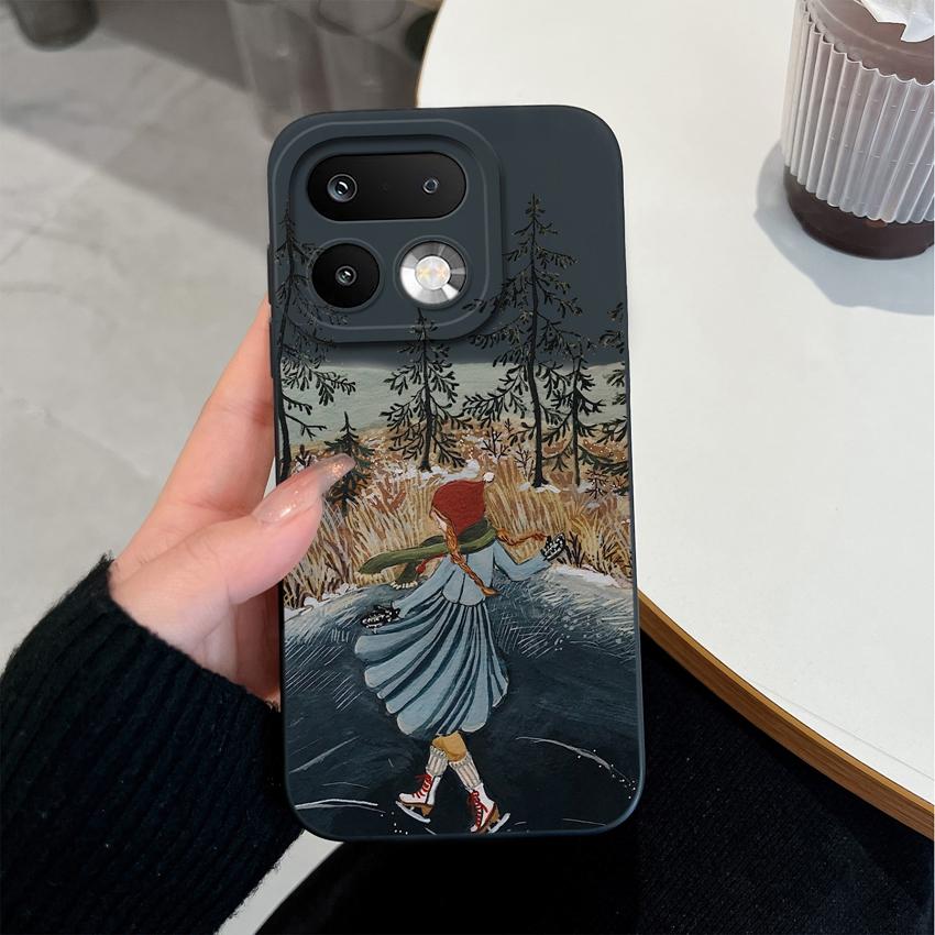 Для Oppo Realme 16 14 15 Pro Plus C85 Pro OPPO Reno 15 Pro A6X A78 A96 A95 A94 A93 A92 A91 Чехлы для телефонов Модный узор Мягкий силикон Легкий корпус