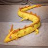 220cm Lifelike Plush Dragon Stuffed Chinese Mythological Creatures Fluffy Dragon Pillow Simulation Toys Kids Toys Home Decor