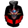 Аниме Mazinger Z Hoodies 3D Print Hoodie для мужчин/женщин с длинным рукавом Fashion Hooded Men Fashion Kids Hoodie Y2K Unisex Clothing