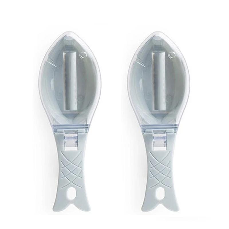 1/2/3 шт. Щетка для чистки рыбьей кожи, кухонный очиститель для рыбы, быстрое удаление рыбной чешуи, чистка, скребок для чистки рыбы, кухонный инструмент