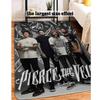 Коврик P-Pierce The Veil Моющийся Нескользящий Коврик для Гостиной Зоны Дивана и Кресел Кухонный Коврик для Входной Двери Ковер