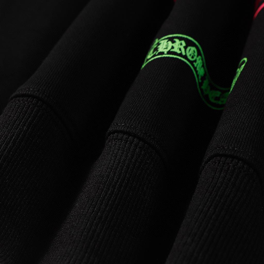 838 CHROME HEARTS 2025 Autumn and Winter New Plus Size Classic Style Logo Hooded Sweatshirt, Suitable for Couples To Wear