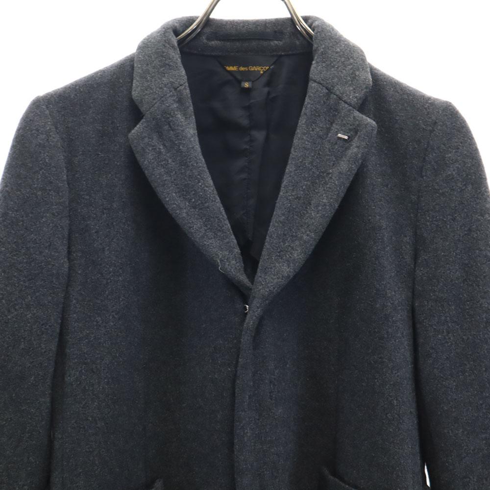 COMME des GARCONS 10AW Сделано в Японии Шерстяное пальто-макси S серый Женское Б/У