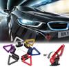 Car Styling Trailer Hooks Sticker Decoration Car Auto Rear Front Trailer New Simulation Racing Ring Vehicle Towing Hook