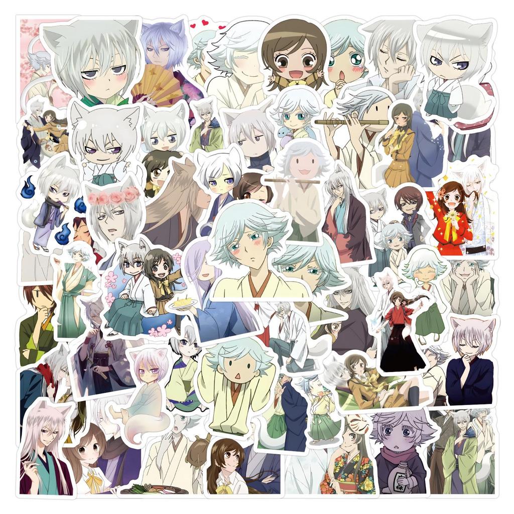 60 Листов Kamisama Kiss Аниме Милые Водонепроницаемые Наклейки для Граффити для Чемоданов и Стаканов для Воды