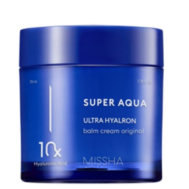 MISSHA Super Aqua Ultra Hyalron Balm Cream Original Deep Hydrating Hyaluronic Cream 70ml
