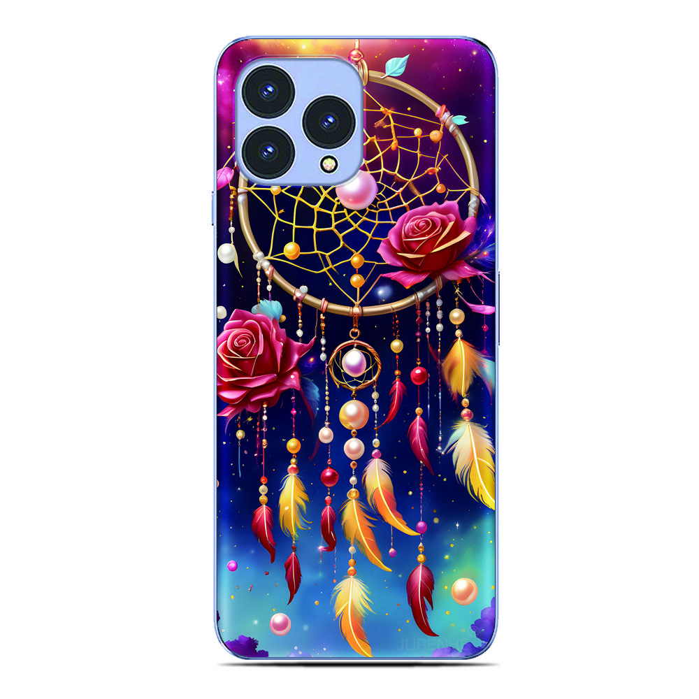 Rose Dream Phone Case For Blackview Wave 9C 8C 6C Shark 9 Color 8 Oscal C80 C70 C60 C30 C20 Pro Flat 2 1C 2C Tiger 13 12 Cover
