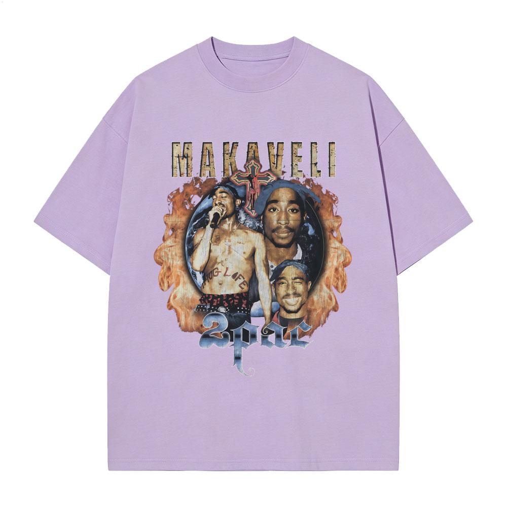 Потрясающая футболка с графическим принтом рэпера Тупака 2Pac, унисекс, женская, хип-хоп мода, винтажные футболки, унисекс, повседневные, оверсайз футболки, стритвир