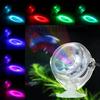 Aquarium Waterproof LED Spotlight Submersible Light Convex Lens Design with Suction Cup Fish Tank