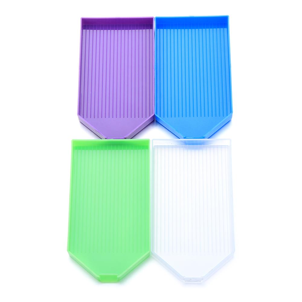 New Embroidery Square Drill Plate Diamond Painting Tool Tray Plate Plastic
