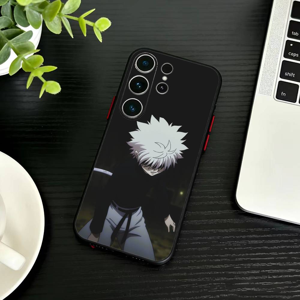 Чехол для телефона G-Killua Zoldyck K-Hunter X Hunter Для Samsung S26,S25,S24,S23,S22,S21,S20,Plus,Fe,Lite,Другие Черный Чехол