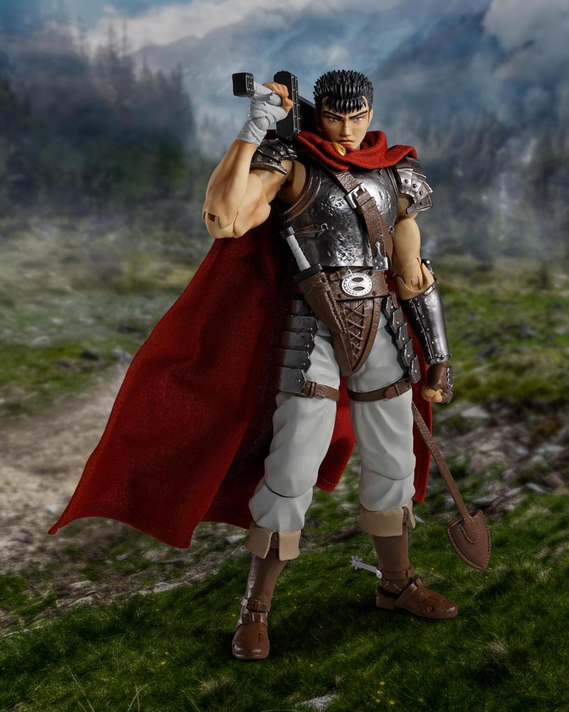 TAMASHII NATIONS S.H.Figuarts Berserk Guts (Band of the Hawk) Approx. 160mm PVC & ABS & Fabric Painted Movable Figure
