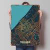 The Hague City Map Poster Map Metal Signs Wall Art of Murals Customizable Tin Sign for Home Room Decoration Bathroom Decor Retro