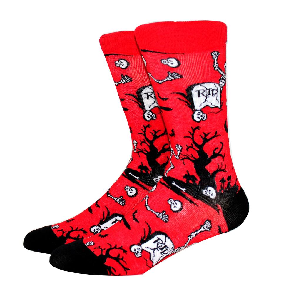 Новые Хэллоуин Женские Носки Харадзюку Забавные Носки Скелет Инопланетянин Мужские Носки Носки Тыква Носки Монстр Носки До Колена Носки Аниме