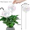 Glass Plant Watering Globes - Automatic Irrigation Balls for Indoor/Outdoor Pots