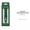 Lacoste Официально импортированный кожаный ремешок для Apple Watch 42 44 45 мм 2050029