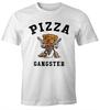 Pizza Gangster Unisex T-shirt Fun Shirt Moonworks®-