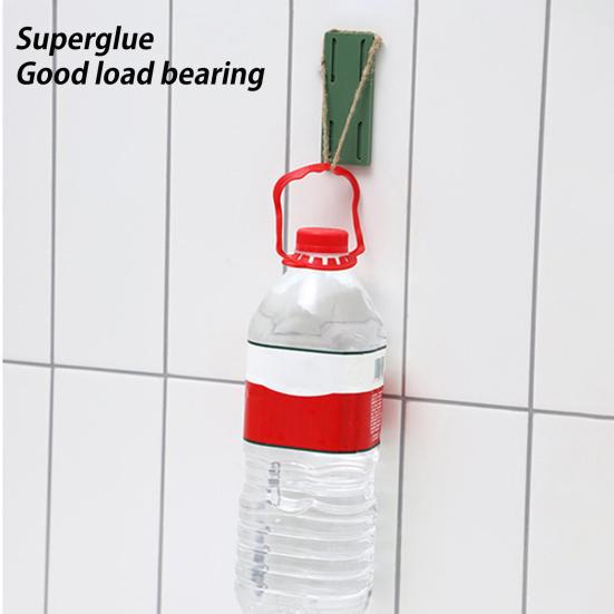 2/8Pcs Wall Mount Power Strip Holder Easy To Install Adhesive Punch-Free Socket