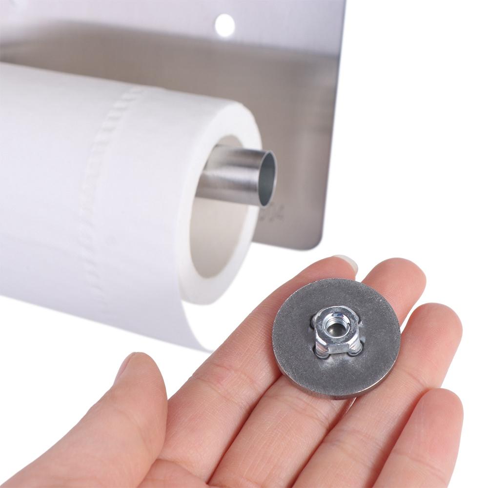 Держатель для туалетной бумаги без сверления Серебряный держатель для бумажных полотенец Практичный держатель для рулонов полотенец Главная