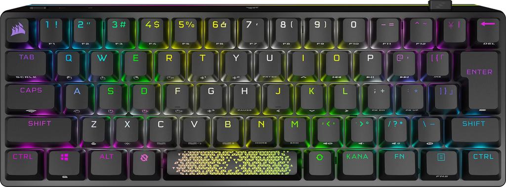 CORSAIR K70 PRO MINI RGB Wireless Gaming Keyboard Hot Swap Keyboard Black MX SPEED Axis USB-A 60% CH-9189014-JP