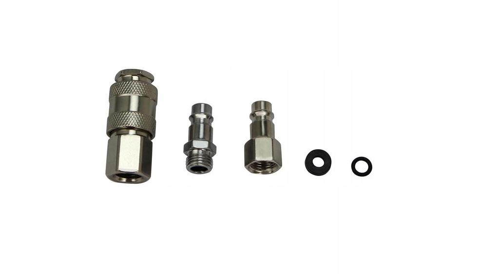 Pneumatic Quick Couplings Set 1/4" 1/2" Max 35 Bar Kraft&Dele
