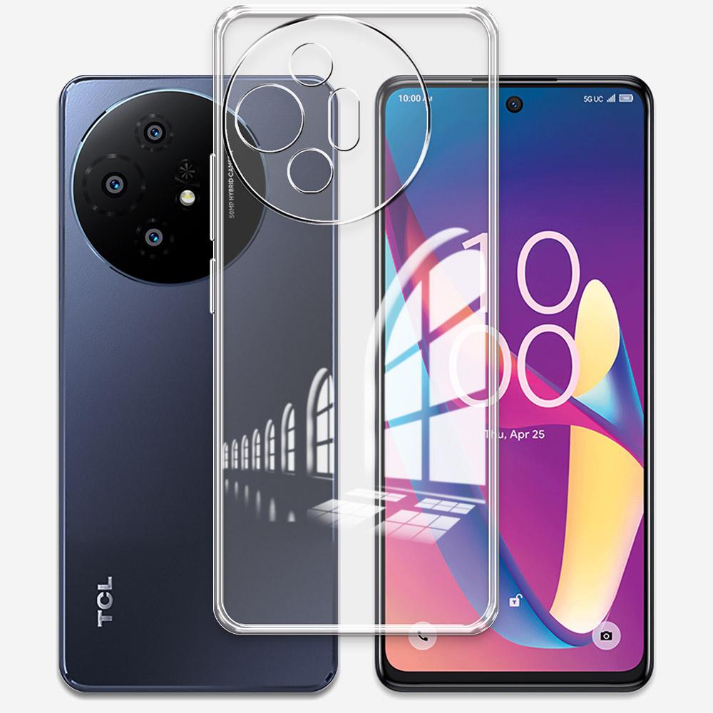 Для TCL 50 XL 5G чехол прозрачный силиконовый мягкий чехол для телефона TCL 50XL NxtPaper 5G противоударный защитный чехол Coque на TCL50XL Funda