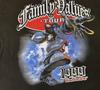 Винтажная футболка Limp Bizkit 1999 года Family Values, хлопковая, черная, унисекс, полный размер, репринт