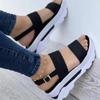 Women Comfortable Outdoor Sandals Casual Plus Size Slippers Round On Plus Size Wedge Shoes Sandalias Mujer