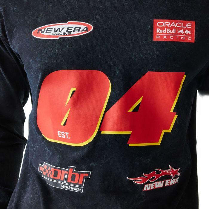 New Era Motorsport Longsleeve - Red Bull Racing noir