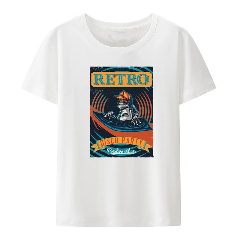 Vintage Posters Vintage Explosion Poster on a Grunge Background Printed T-shirt Top Comfortable Creative Summer Clothes for